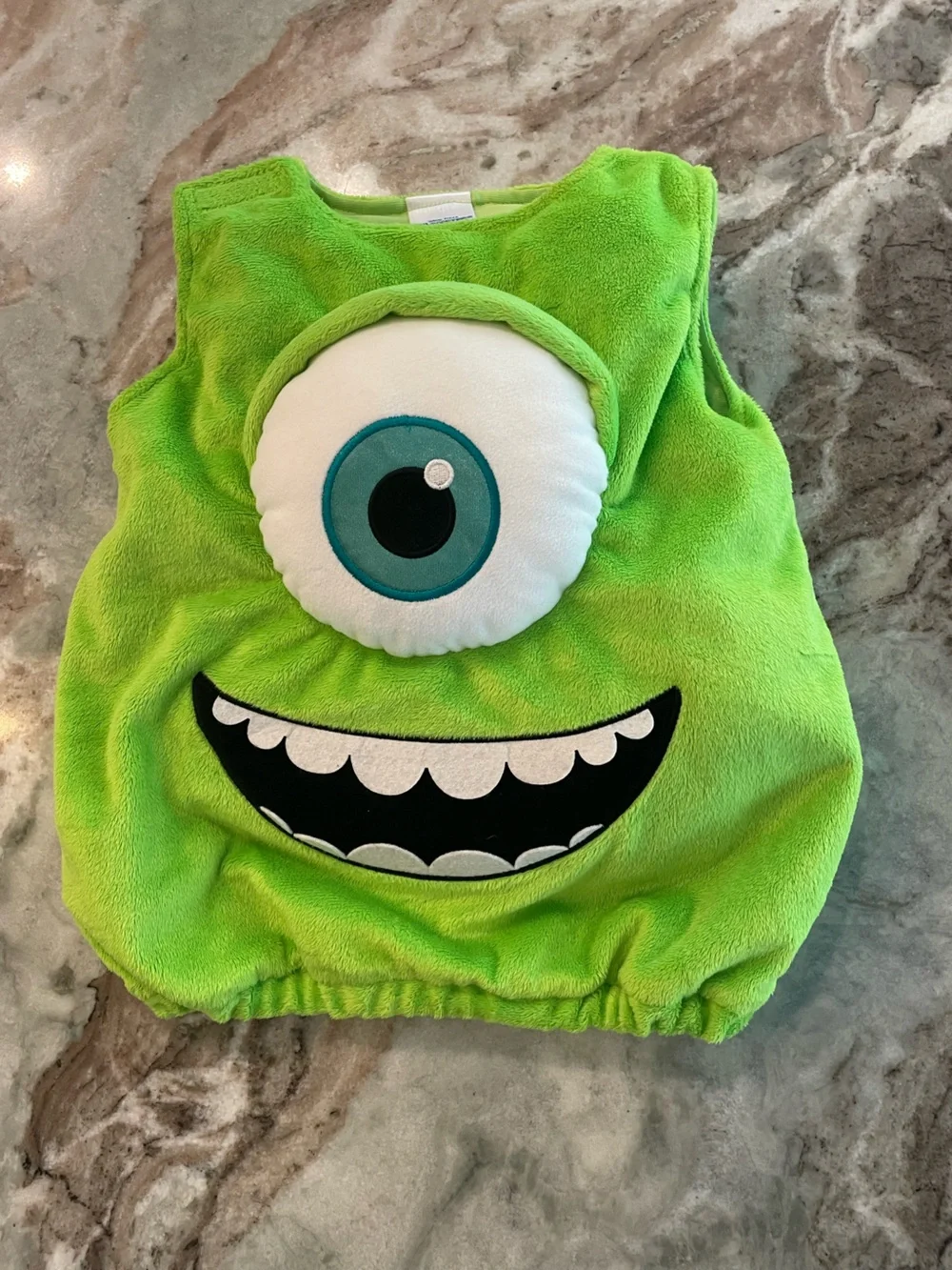 Mike Wazowski Costume Disney Pixar Baby Bubble Suit Size 3-6 Months Monsters INC
